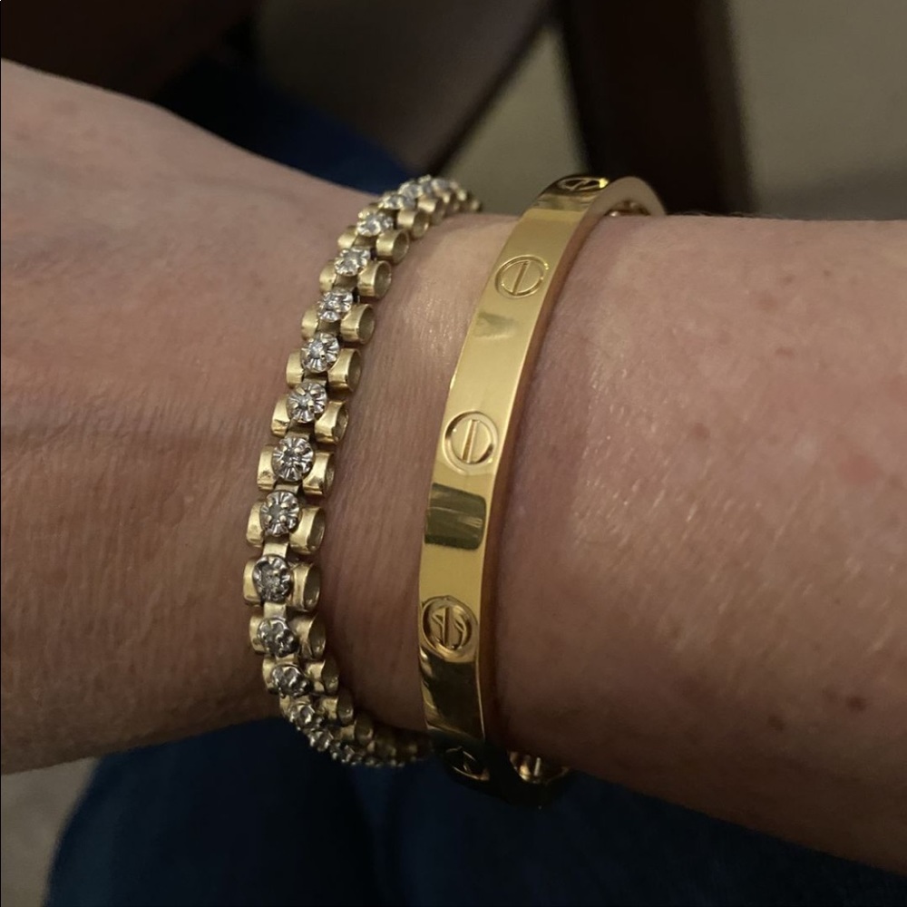 Cordaé Gold Love Bangle “The Paris”